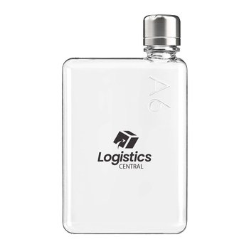 memobottle Tritan Plastic Water Bottle 12 oz. - One-Color Personalization Available from Positive Promotions