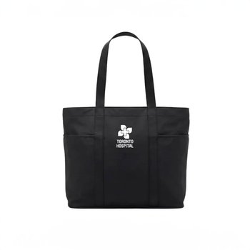 Water-Repellent Recycled Nylon Tote Bag 20L - One-Color Personalization Available from Positive Promotions