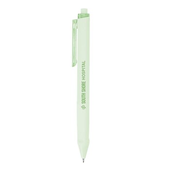 Recycled Smooth Pastel Gel Pen - One-Color Personalization Available from Positive Promotions
