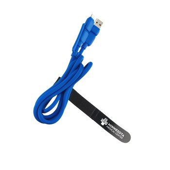 Soft Flex Silicone 4-in-1 Charging Cable 60W PD Type C, USB A, Lightning 59