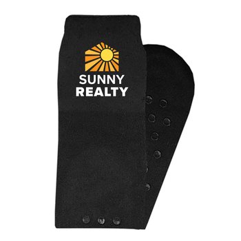 Hospital Healthcare Socks With Dot Grip Slip Resistant - Full-Color Personalization Available from Positive Promotions