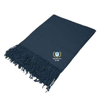 Soft Recycled Throw Blanket With Tassels 72