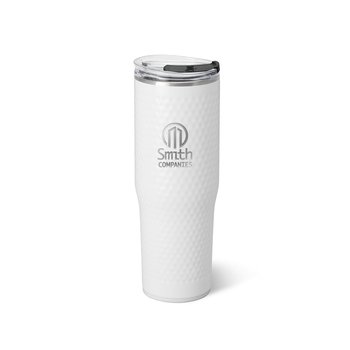 Swig Life® Golf Ball Tapered Tumbler 30 oz. - Laser-Engraved Personalization Available from Positive Promotions