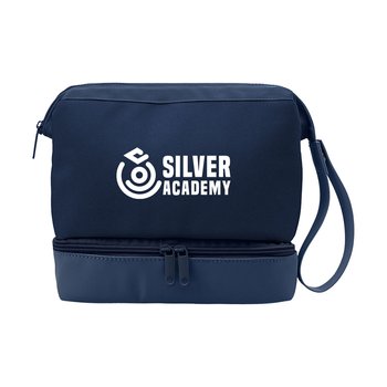 Matte Weekender Toiletry Bag With Drop Bottom 9