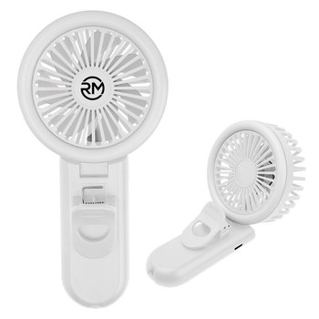 Adjustable Clip Fan & Light For Phone & Laptop Type C - One-Color Personalization Available from Positive Promotions