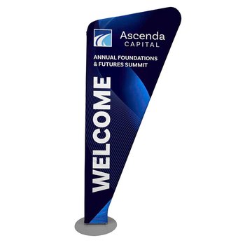 Recycled Angle Banner Display Kit - Double Sided 100