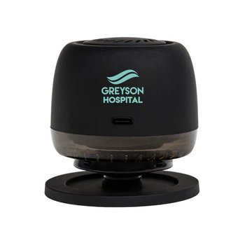 Magnetic MagSafe Color Changing LED Light Up Mini Speaker 5W - One-Color Personalization Available from Positive Promotions