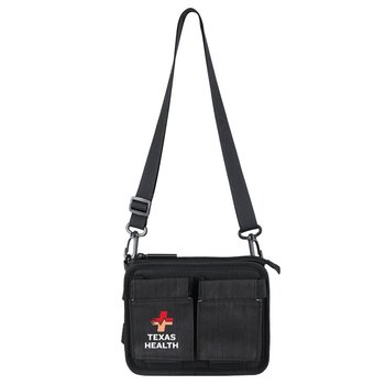 Luggage Handle Travel Caddy Carrier - Full-Color Personalization Available from Positive Promotions