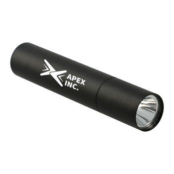 Slim Rechargeable Flashlight 1,200 mAh - One-Color Personalization Available from Positive Promotions