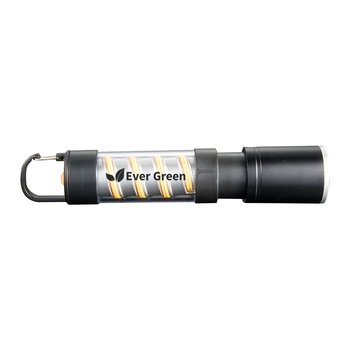 Hanging Clip Spiral Filament Lantern & Flashlight 150 Lumens - One-Color Personalization Available from Positive Promotions