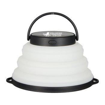 Solar-Powered Collapsible IPX5 Waterproof Lantern Light Type C - One-Color Personalization Available from Positive Promotions