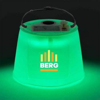 Color LED Light-Up Inflatable Bluetooth® Wireless Speaker Type C - Full-Color Personalization Available from Positive Promotions