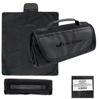 Cutter & Buck® Recycled rPET Roll-Up Picnic Blanket 47