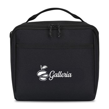 Fold Out Recycled Tech Organizer & Charging Pouch - One-Color Personalization Available from Positive Promotions