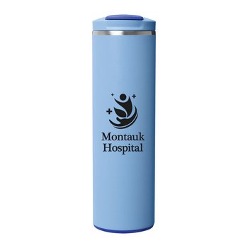 Stanley® Transit Recycled Stainless-Steel Flip-Top Travel Mug 16 oz. - One-Color Personalization Available from Positive Promotions