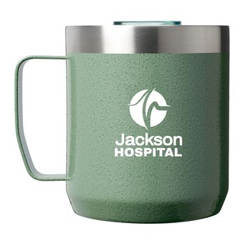 Stanley® Everyday Stainless-Steel Camp Mug 12 oz. - One-Color Personalization Available from Positive Promotions