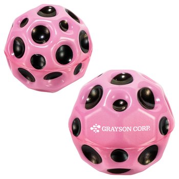 BCA PINK Super Grip Bouncing Ball - Personalization Available from Positive Promotions