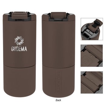 BrMate Strova Stainless Steel Tumbler with Spill-Resistant with MagFlip Lid - 18 oz. - Personaliza from Positive Promotions