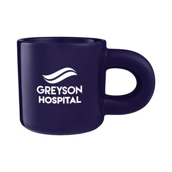 Chunky Thick Handle Ceramic Mug - 15 oz. - Personalization Available from Positive Promotions