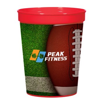 USA Made Reusable Stadium Cup - 32 oz. Full Color - Personalization Available from Positive Promotions