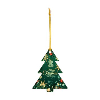 USA Made Wood Holiday Christmas Ornament - Custom Shape - Personalization Available from Positive Promotions