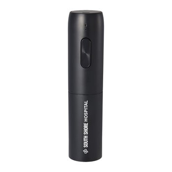 Electric Wine Opener With Foil Cutter - One-Color Personalization Available from Positive Promotions
