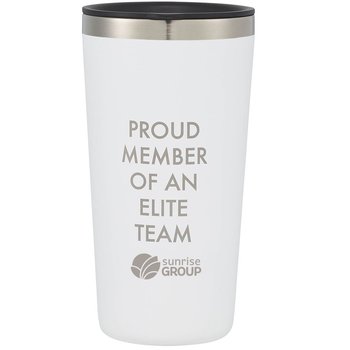 Hydro Flask® All Around Double Wall Insulated Stainless-Steel Tumbler 20 oz. With Press-In Lid - One-Color Personalization Available from Positive Promotions