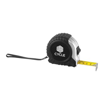 25-Ft. Retractable Locking Tape Measure - One-Color Personalization Available from Positive Promotions