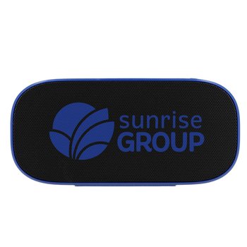 Compact Cylindrical Waterproof Bluetooth Speaker - IPX5 Waterproof USB-C - Personalization Available from Positive Promotions