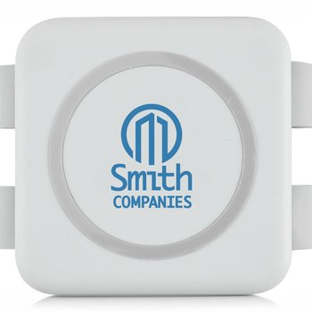3-in-1 Foldable Wireless Charging Station for Phone, Watch, & Earbuds - 15W - Personalization Availa from Positive Promotions