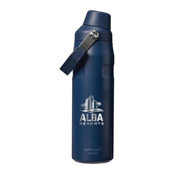Stanley® Recycled Stainless-Steel IceFlow AeroLight Water Bottle 24 oz. With Fast Flow Lid - Laser-Engraved Personalization Available from Positive Promotions