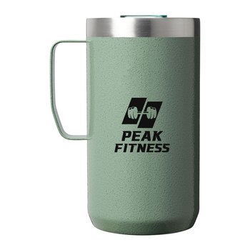Stanley® Everyday Stainless-Steel Camp Mug 24 oz. With Drink-Thru Lid - One-Color Personalization Available from Positive Promotions