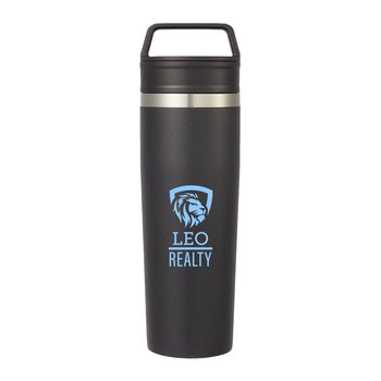 Stanley® Recycled Stainless-Steel Cafe-to-Go Leakproof Travel Mug Tumbler 20 oz. - One-Color Personalization Available from Positive Promotions