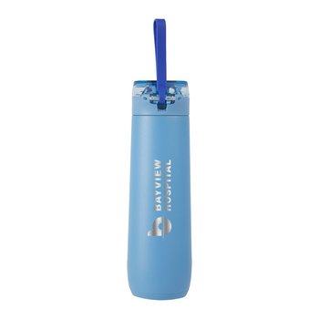 Stanley® Recycled Stainless-Steel Flowstate Spring Water Bottle 20 oz. - Laser-Engraved Personalization Available from Positive Promotions