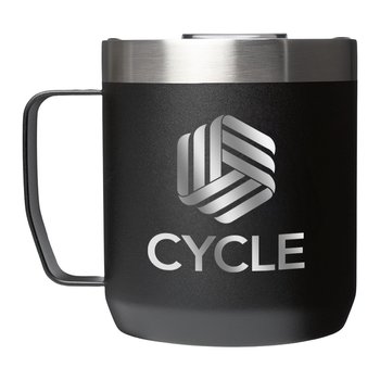 Stanley® Everyday Stainless-Steel Camp Mug 12 oz. - Laser-Plus Personalization Available from Positive Promotions