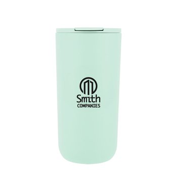 Taper Recycled Stainless-Steel Tumbler 16 oz. With Lid - One-Color Personalization Available from Positive Promotions