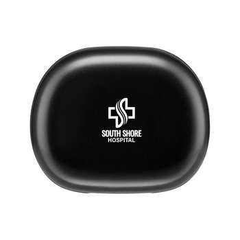 iLive IPX7 Waterproof Bluetooth® True Wireless Sport Earbuds With Ear Hooks & Charging Case - One-Color Personalization Available from Positive Promotions