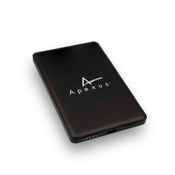 Ultra Slim Semi-Solid State Battery Magnetic Wireless Charging Power Bank 5,000 mAh 15W - One-Color Personalization Available from Positive Promotions
