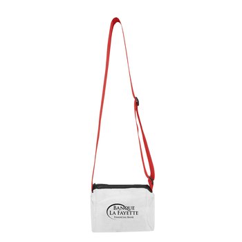 USA Made Clear Crossbody Bag with Adjustable Shoulder Strap - 58