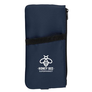 Notebook & Journal Organizer Pouch With Adjustable Wraparound Strap - One-Color Personalization Available from Positive Promotions