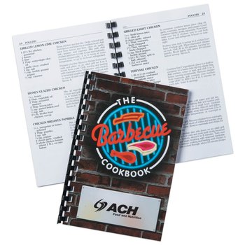 The Barbecue Cookbook - Personalization Available from Positive Promotions