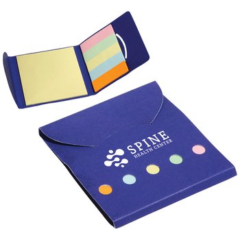Square Deal Sticky Note Wallet - Personalization Available from Positive Promotions