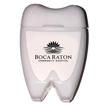 Tooth-Shaped Dental Floss - Personalization Available from Positive Promotions