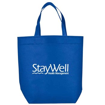 Challenger Non-Woven Shopper Tote - Personalization Available from Positive Promotions