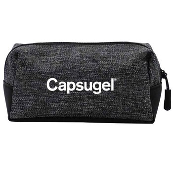 Heathered On-The-Go Pouch - Personalization Available from Positive Promotions