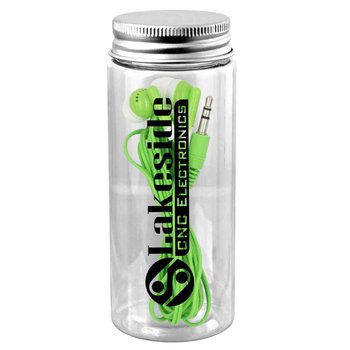 Bottle Ear Bud Set - Personalization Available from Positive Promotions