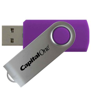 Swivel Flash Drive 8GB - Personalization Available from Positive Promotions