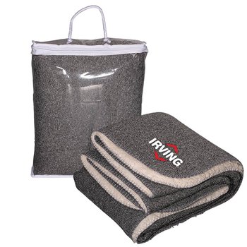 Thick Needle Sherpa Blanket 50