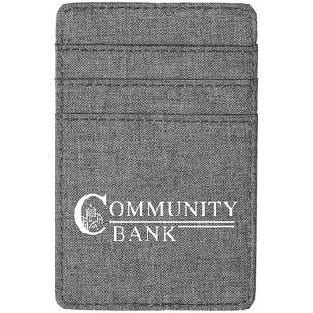 Heathered RFID Wallet - Personalization Available from Positive Promotions
