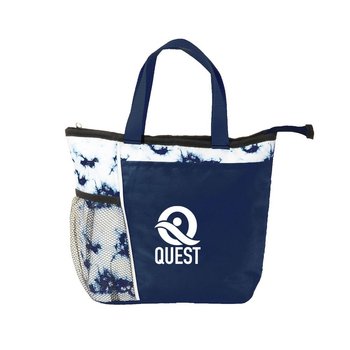 Tie-Dye Lunch Cooler - Personalization Available from Positive Promotions